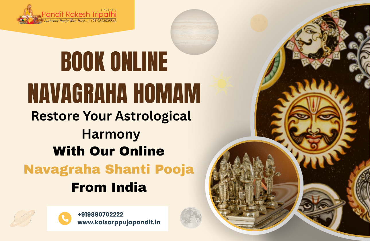 Book Online Navagraha Homam & Shanti Pooja from India – Restore Your Astrological Harmony
