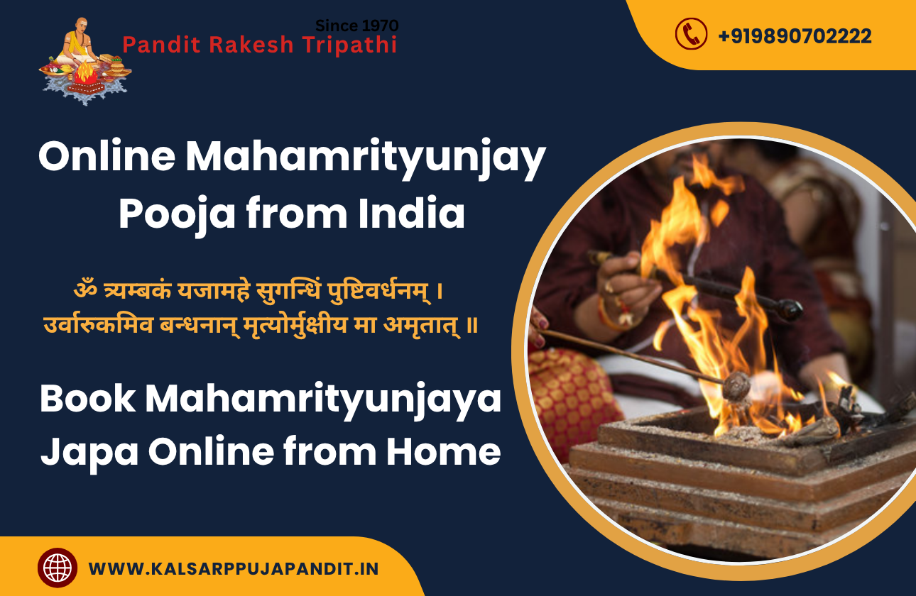 Book Mahamrityunjaya Japa Online from Home | Online Mahamrityunjay Pooja from India