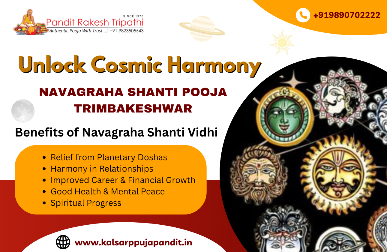 Unlock Cosmic Harmony: Navagraha Shanti Pooja Trimbakeshwar & Vidhi Details