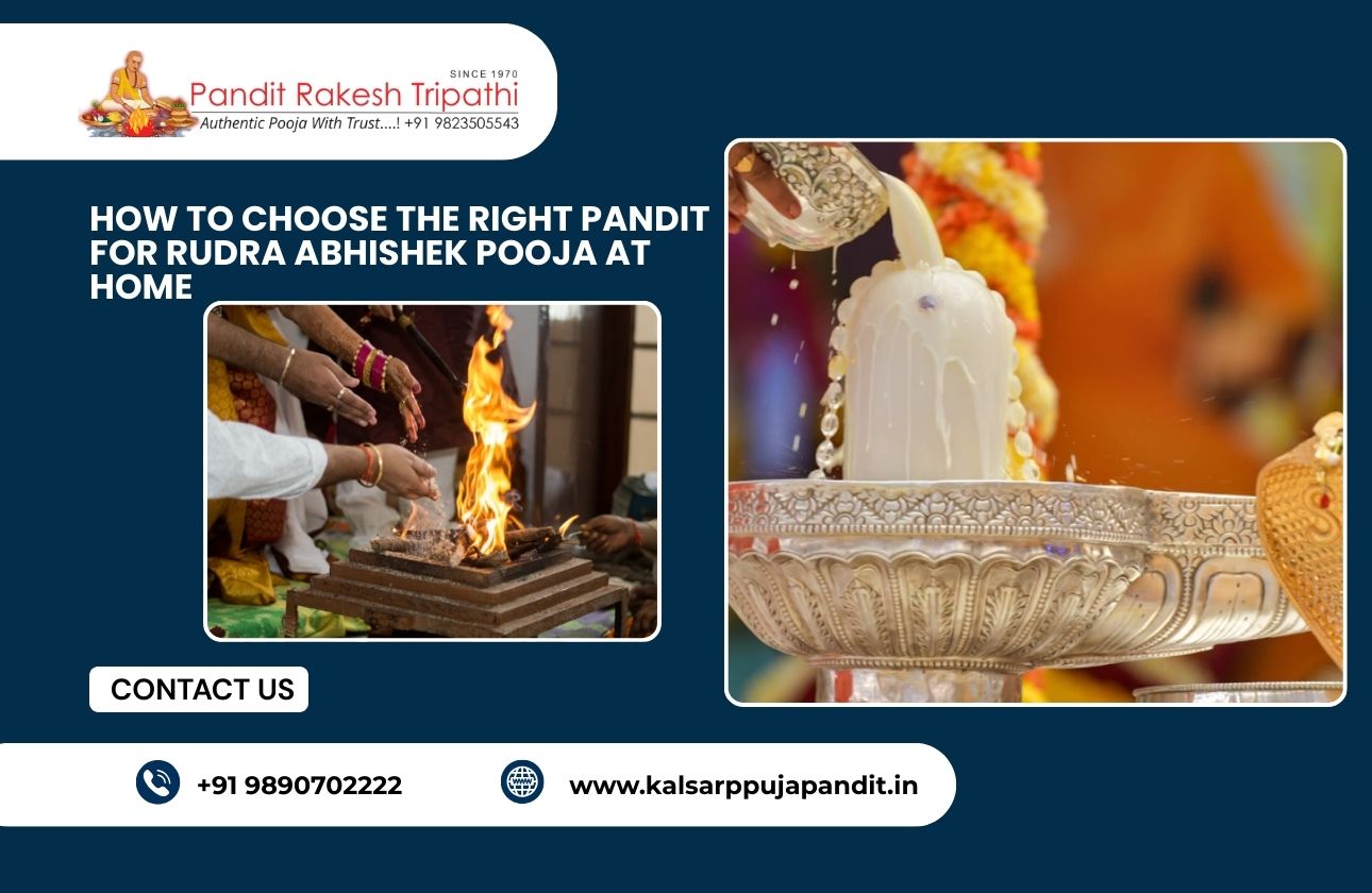 How to Choose the Right Pandit for Rudra Abhishek Pooja at Home