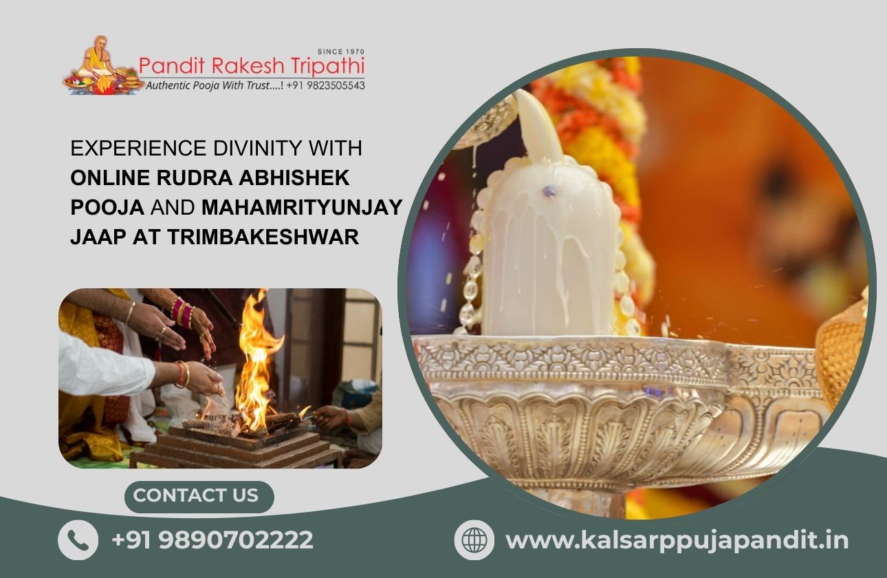 Experience Divinity with Online Rudra Abhishek Pooja and Mahamrityunjay Jaap at Trimbakeshwar